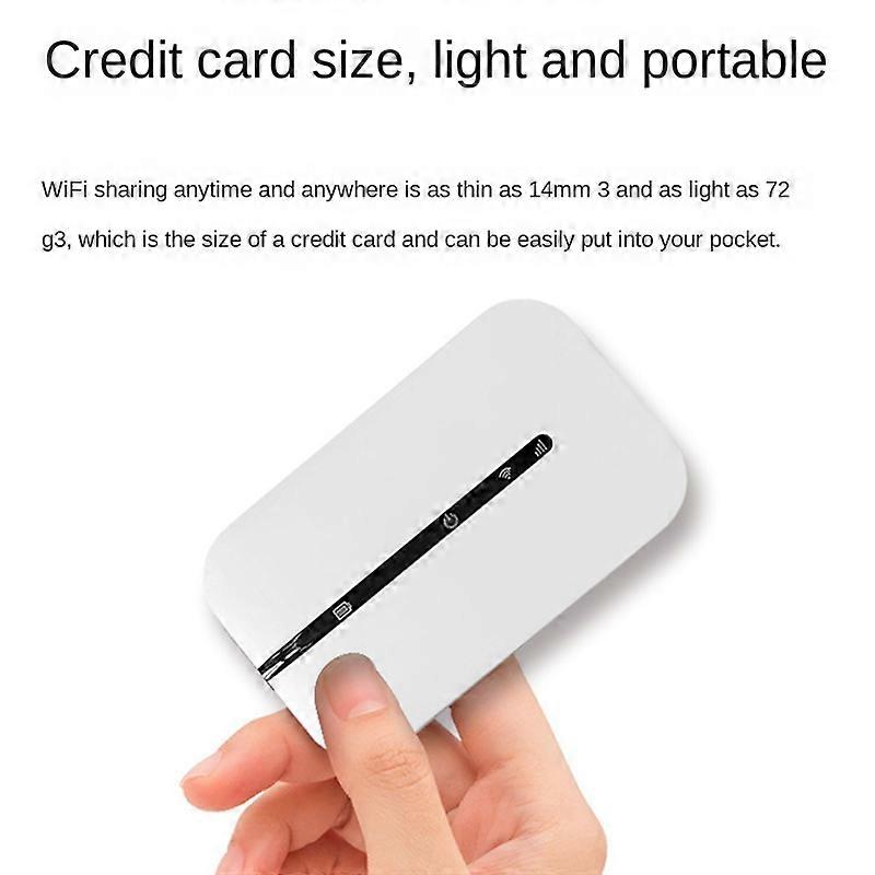 4G kannettava tasku WiFi-reititin 150Mbps WiFi-modeemi auton mobiili Wifi