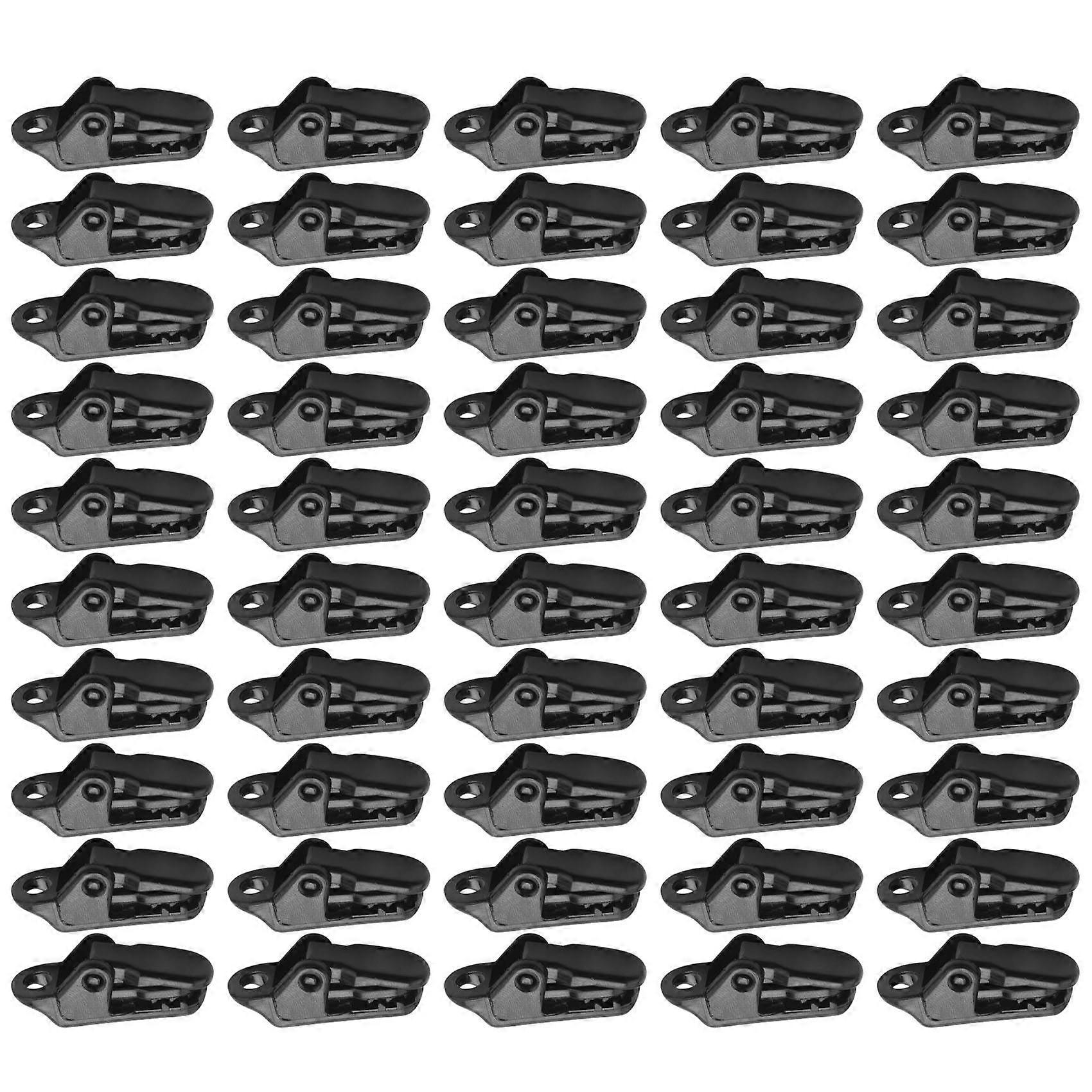 50Pcs Sail Tarp Clips Secures Clamp with Strong Lock Grip for Outdoor Camping,Tent,Awning,Banner Tig