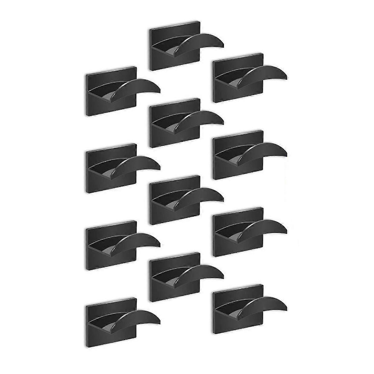 12PCS Adhesive Hat Hooks for Wall,Hat Racks, Closet, Room Decorate