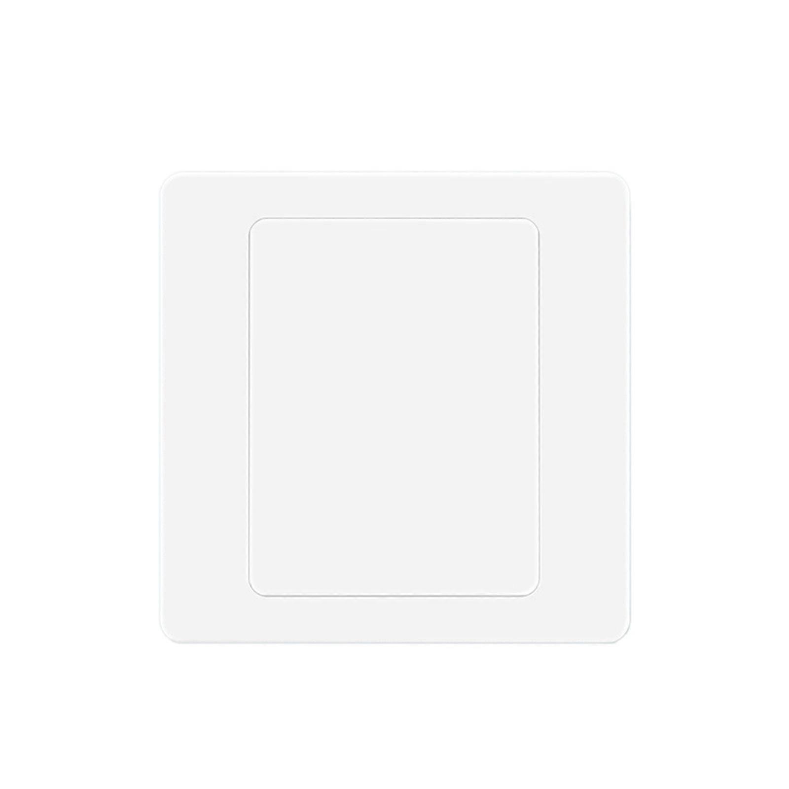 Contemporary Cover Plate with Cable Hider Elegant Faceplate Chic Outlet Panel Simple Installation for 86 Type Socket
