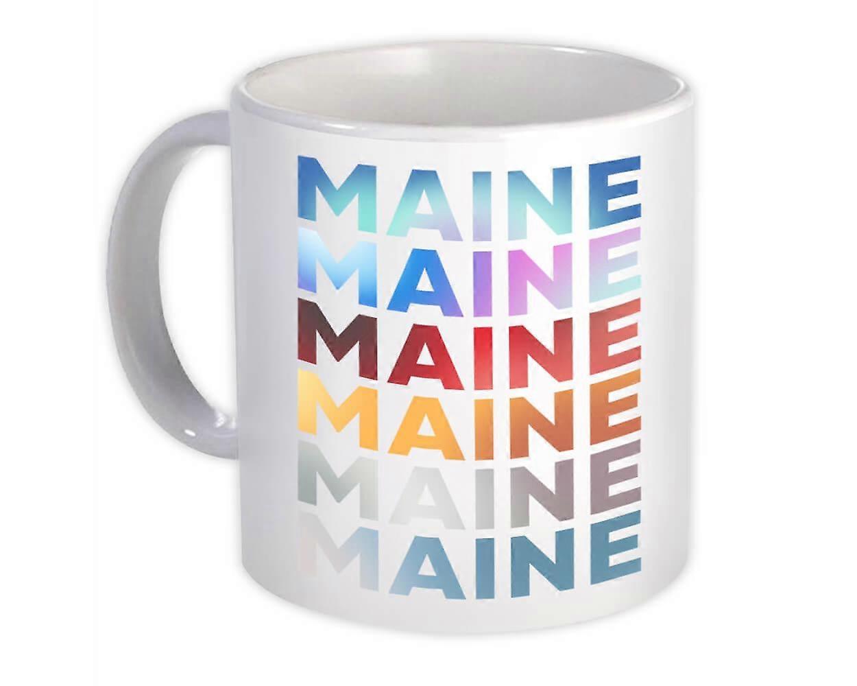 Gift Mug: Maine Gradient