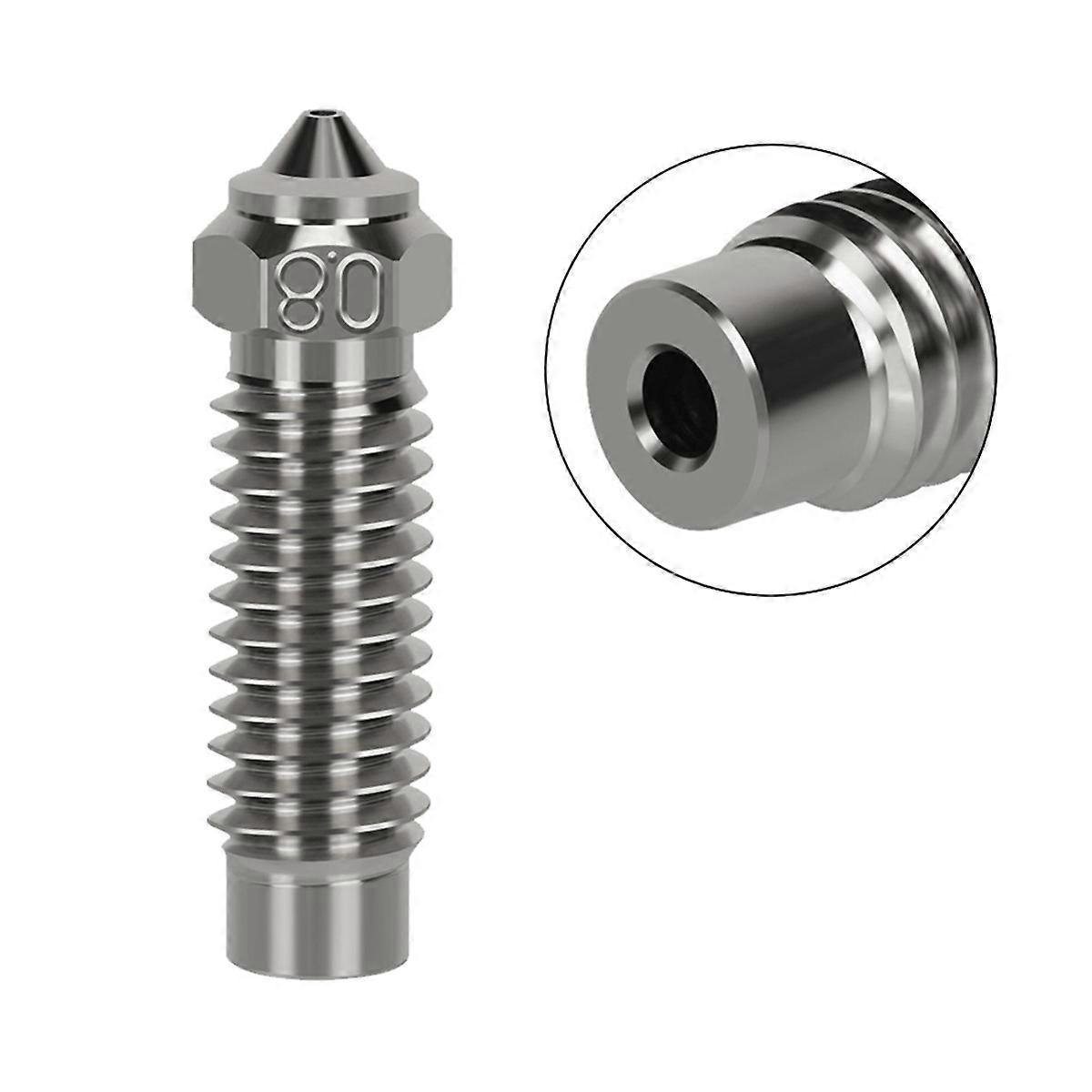 5PCS for Neptune 4Plus/4Max -Zr-Cu Nozzle 0.8mm