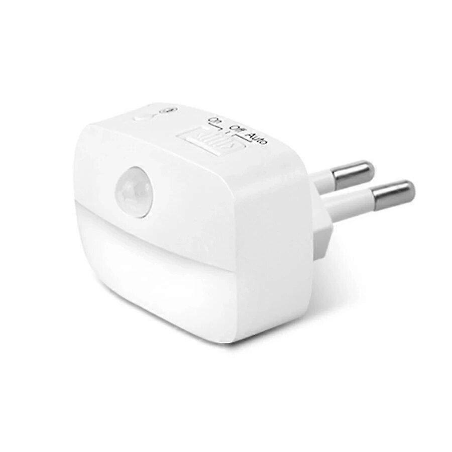 LED Night Light with Motion Sensor EU US Plug Kids Night Light Bedroom Wall Light No Batteries Required