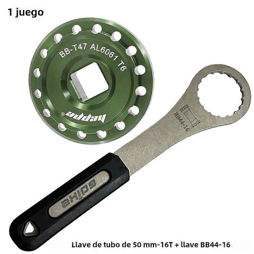 HEPPE T47 Bicycle Wrench Repair Tool for SRAM DUB T47 TREK BB Installation and Removal Aluminum Spanner for Mountain Bikes