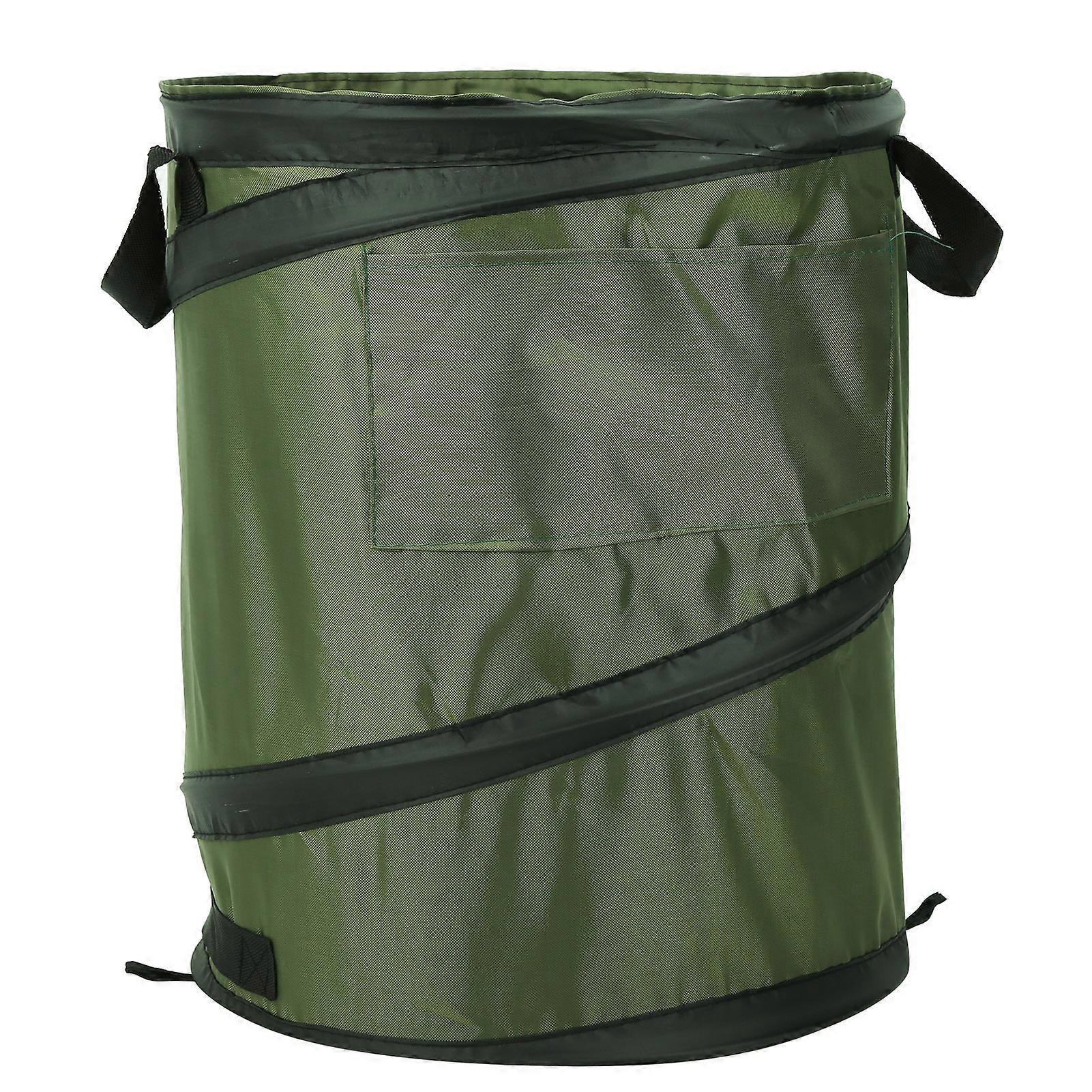 Adventure Gear, Your Heavy Duty And Space Saving Trash Can For Outdoor Enthusiasts, Featuring Spring Supported And Portable Design