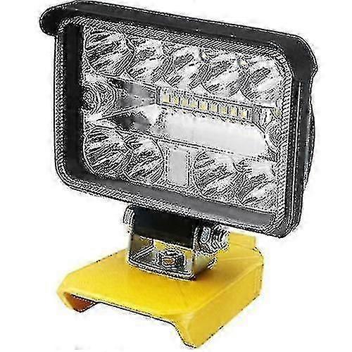 204w Led Work Light 8600 Lm Flashlight For Dewalt Xr 18v 20v Lithium Battery_ZKD22