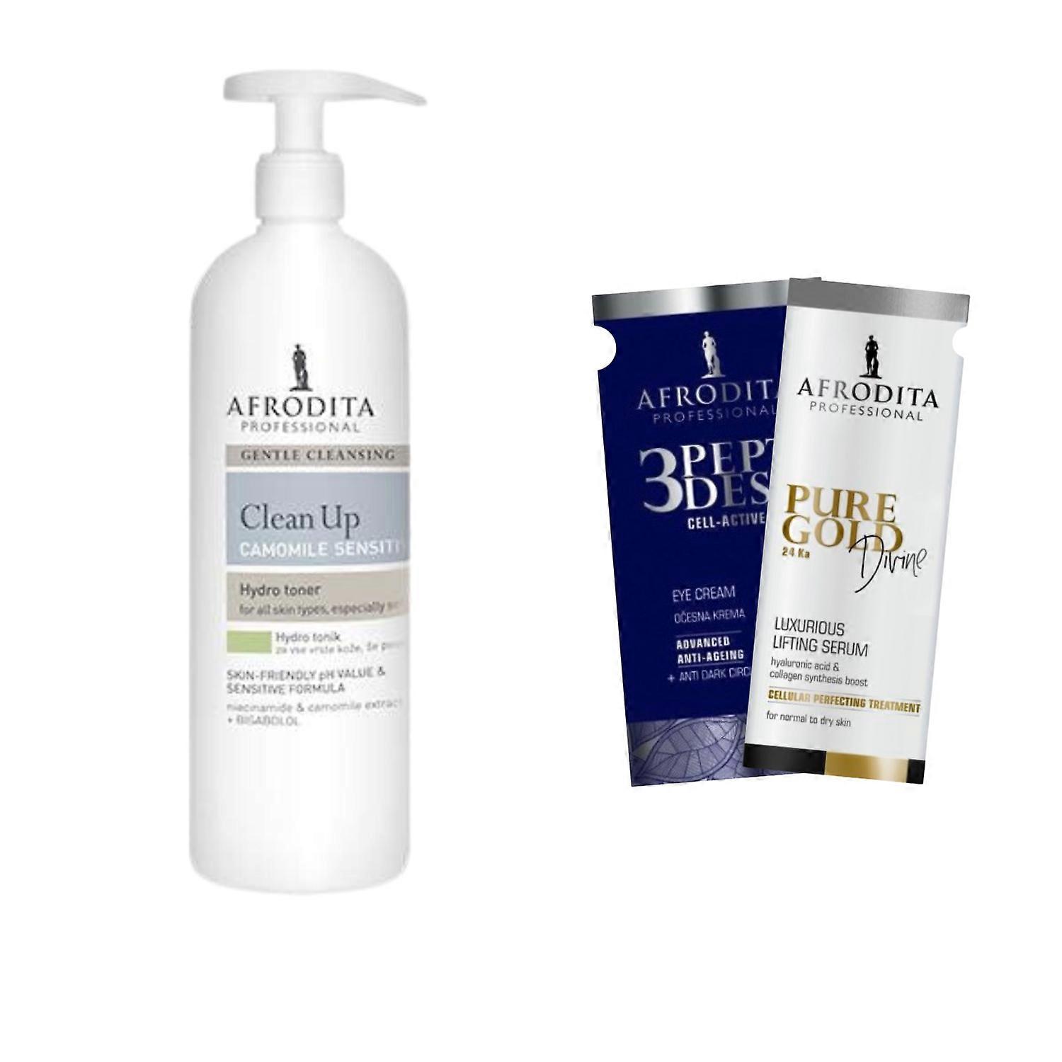 Afrodita Camomile Sensitive Hydrotonic Facial + 2 Samples