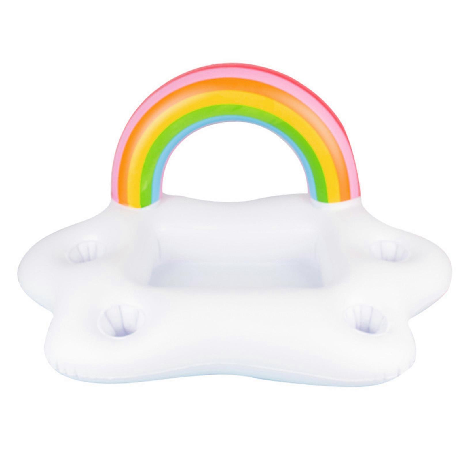 Inflatable Pool Drink Holder Inflatable Bar Small for Drink Fruit 96* 55*65 cm