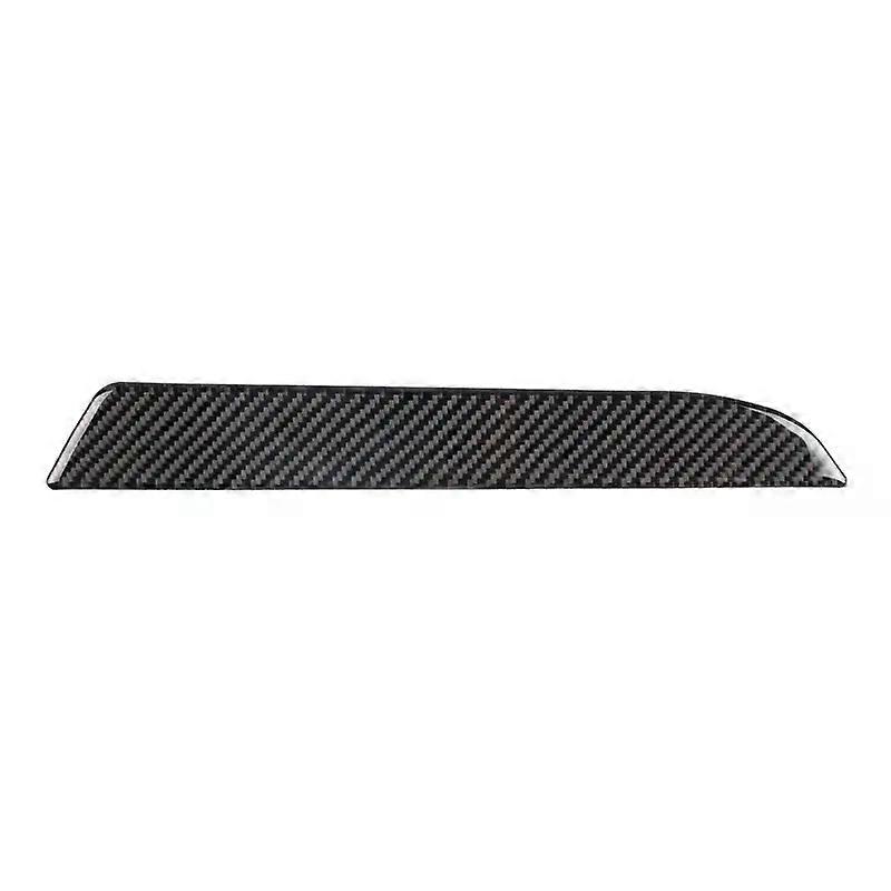 LHD/RHD compatible for A4 B8 2009 2010 2011 2012 2013 2014 2015 2016 Carbon Fiber Texture Driver Side Dashboard Panel Cover Trim