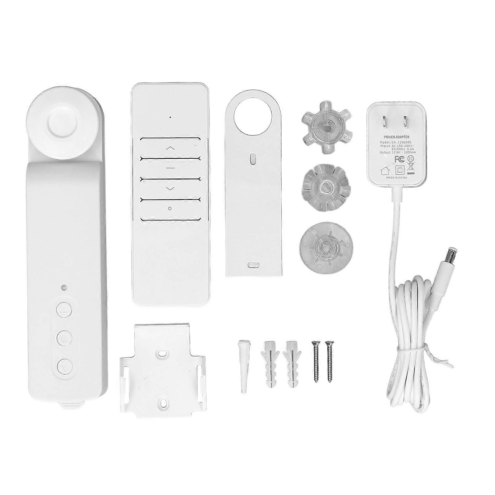 Roller Blind Motor WiFi APP Voice Control Timer Setting Quiet Running Smart Chain Curtain Driver with Remote Controller