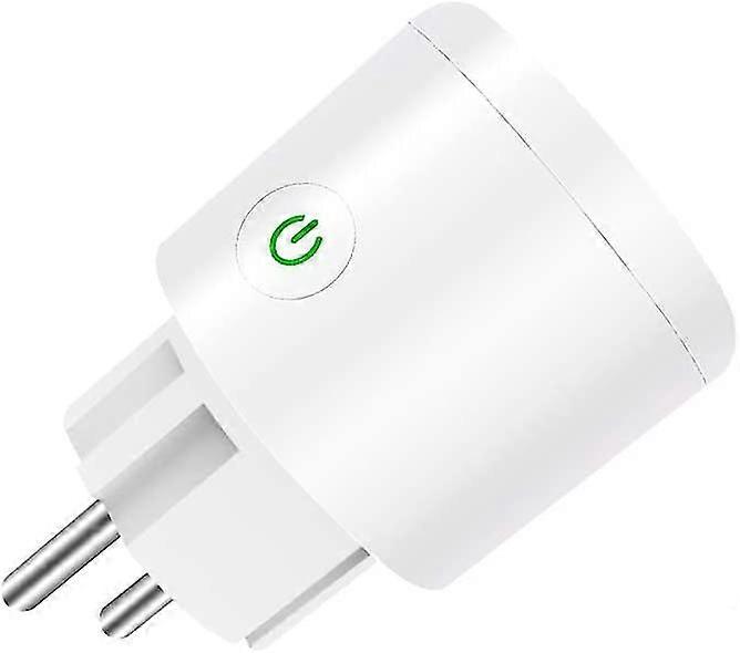 Smart Socket, 16a Wifi Smart Power Strip Smart Plug Compatible With Alexa, Google Home, Wifi Outlet App Remote Control And Time Function No Hub Requir