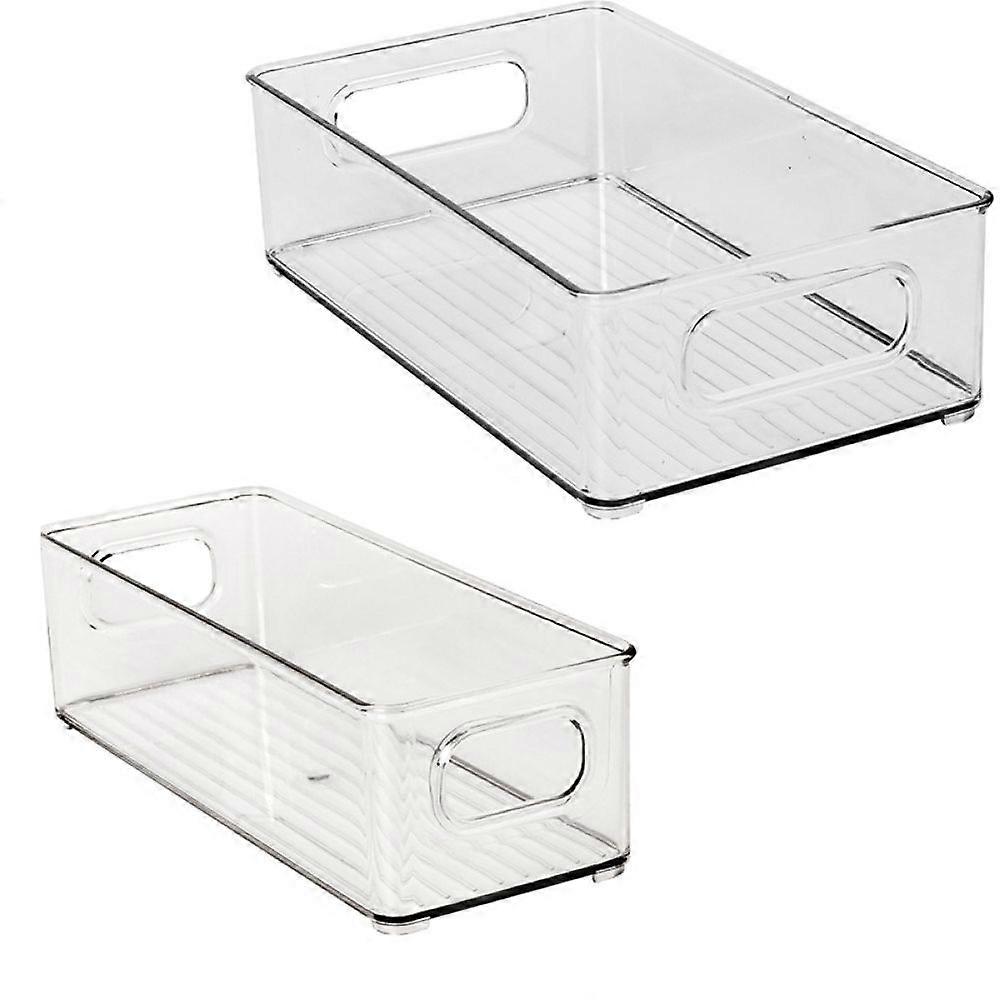 4-Piece Fridge Organizer Set (2 Sizes)