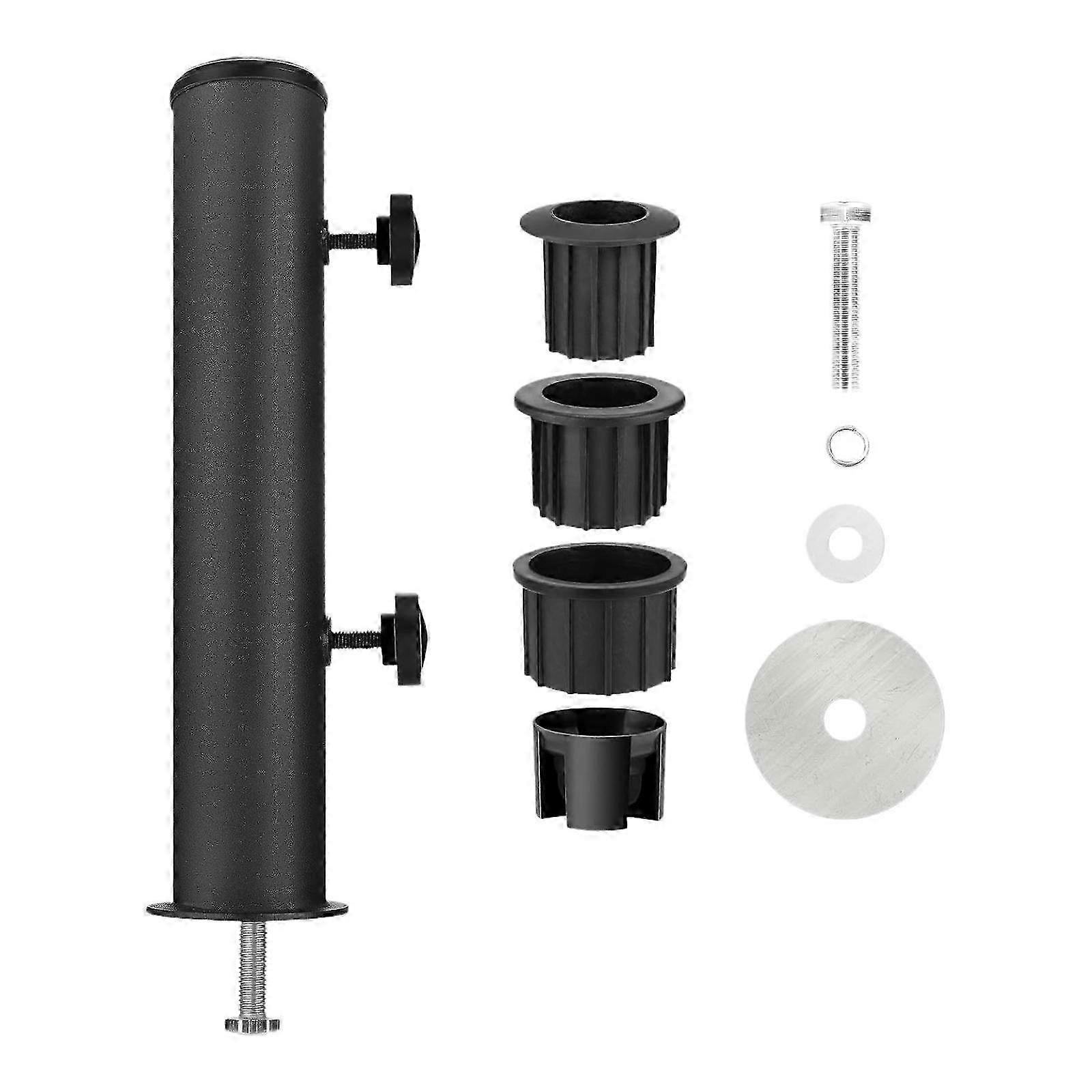 Tube de remplacement de support de parapluie robuste pour balcon, cour, jardin