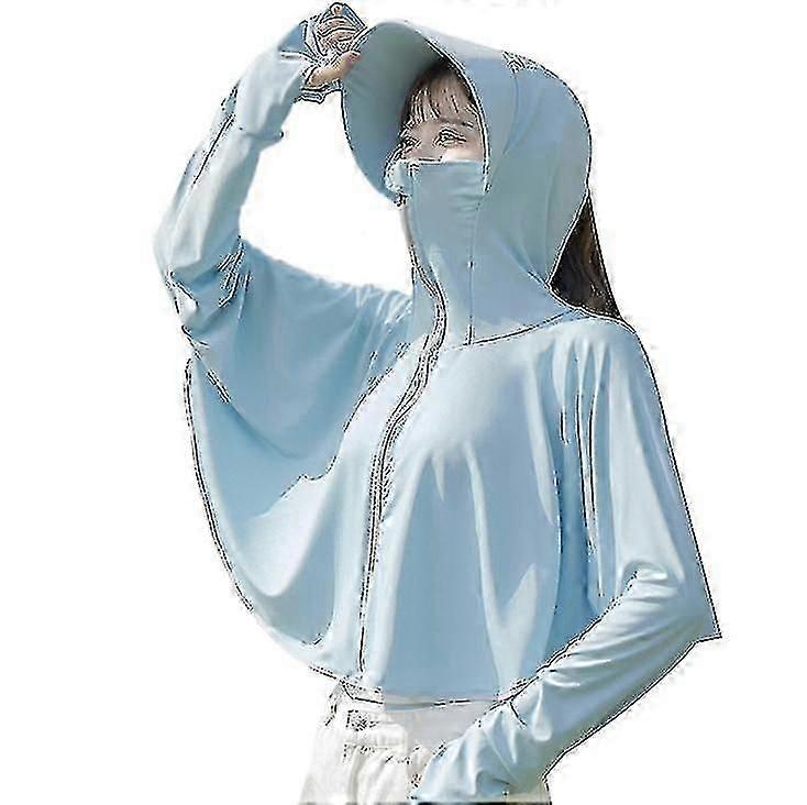 Issilke solskydd kläder, Uv skydd sjal för cykling på sommaren