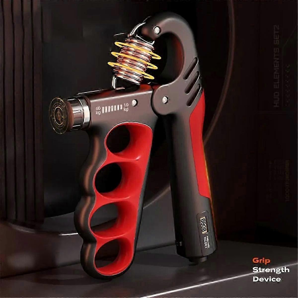 Adjustable Hand Grip Strengthener Hand Grip Trainer with Counter Wrist Forearm Hand Exerciser for M