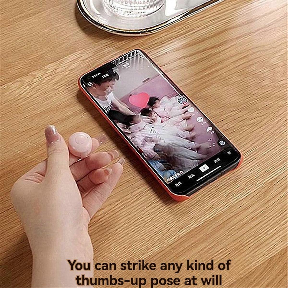 Mobile Phone Remote Control Ring Page Browsing Liker Phone Bluetooth Fingertip Video Controller Swip