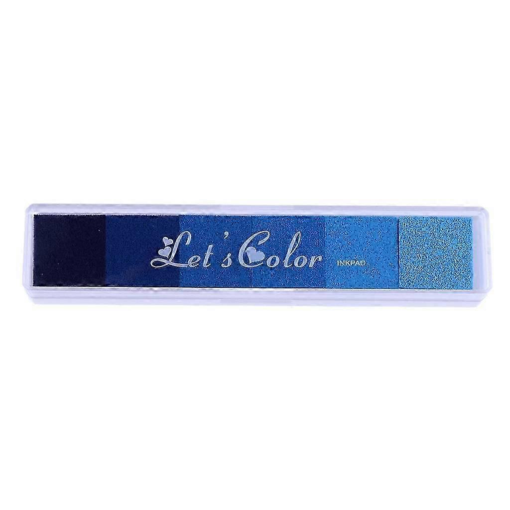 Green Pigment Ink Pad for Finger Print Card Making Drawing Scrapbooking DIY