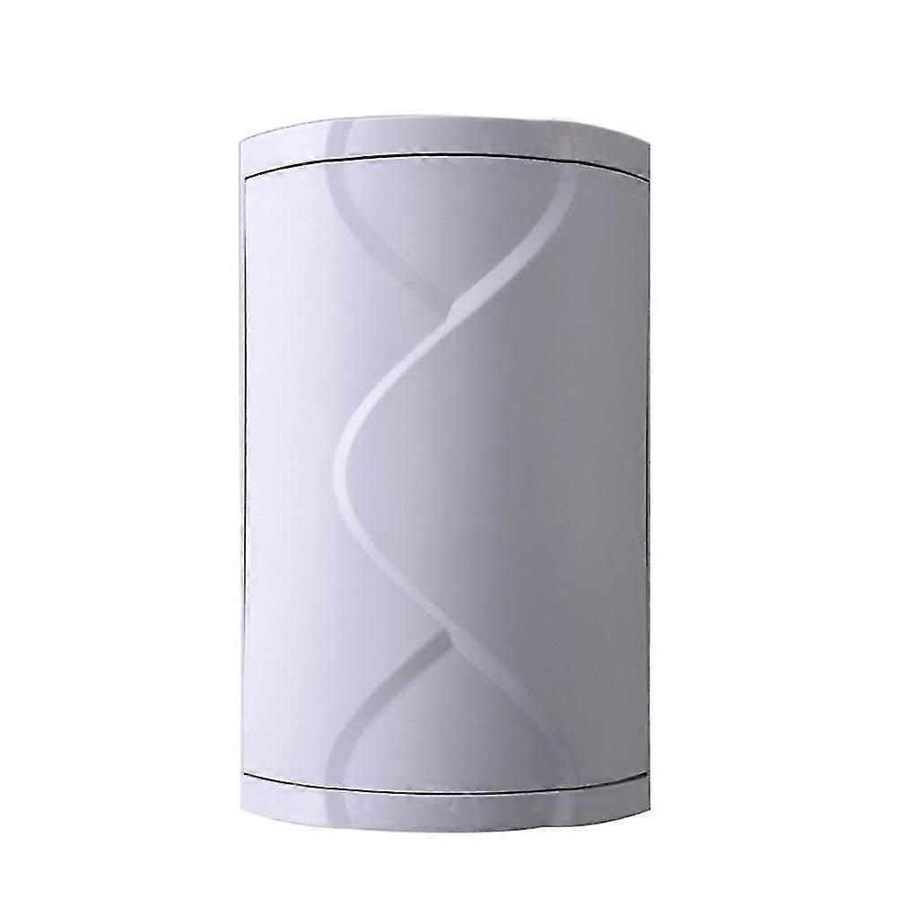Bathroom Rotating Triangle Storage Rack Rotating Multi-function Organizer Plastic Shelf Dustproof
