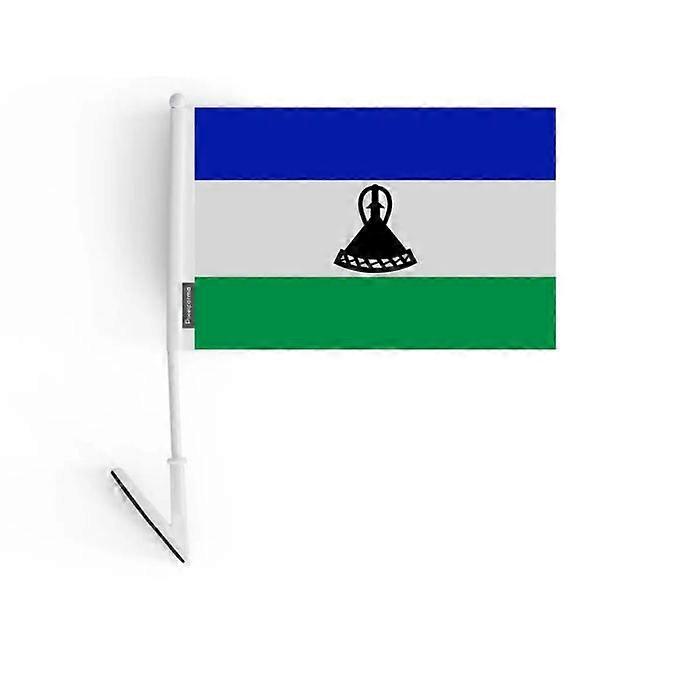 Adhesive Flag - Lesotho - 14 x 21 cm - 5 pieces - Polyester - Lightweight - Double-sided