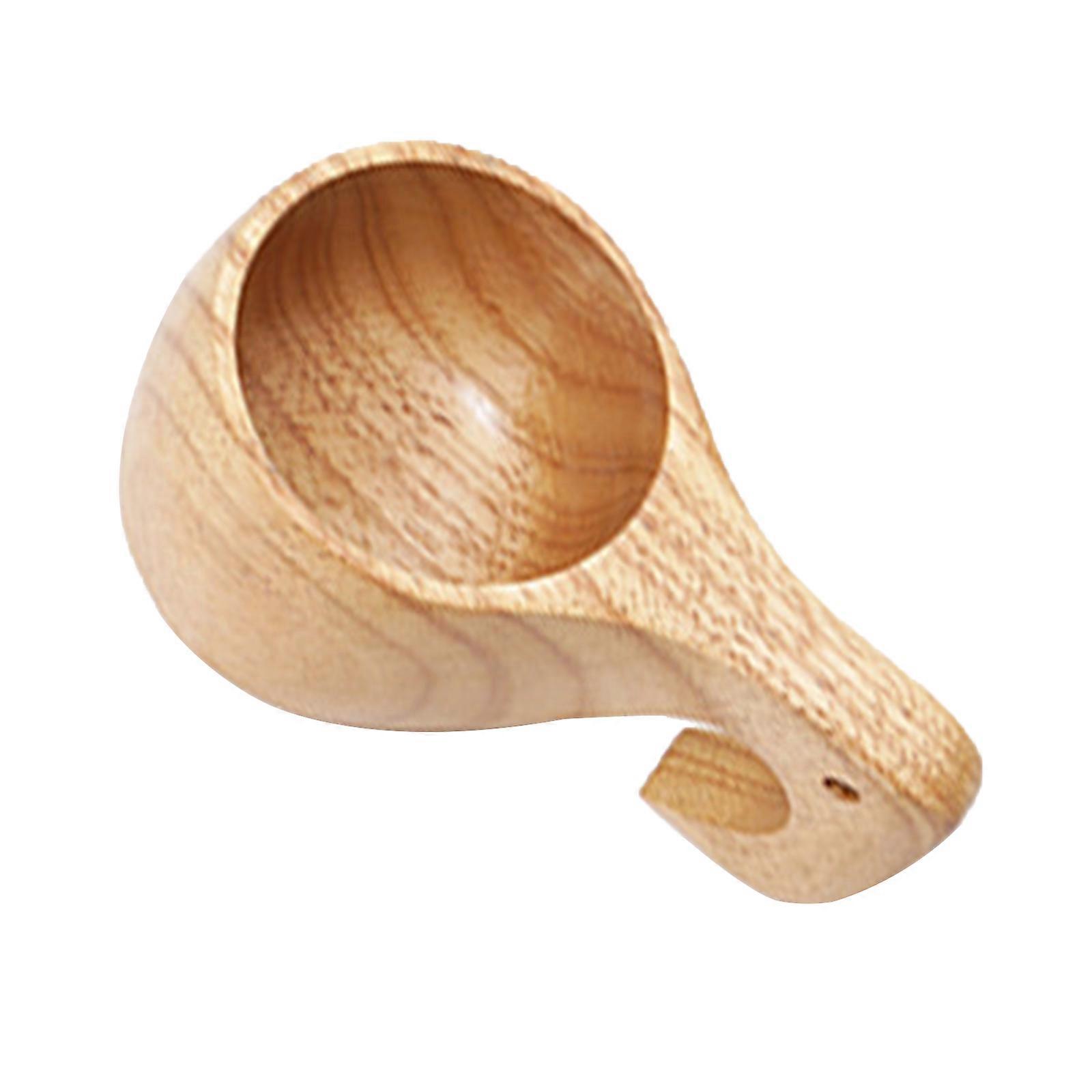 Portable Wood Coffee Mug Wooden Tea Cups Convenient and Quick to Use Durable Non-Toxic and for Health Suitable for Wine