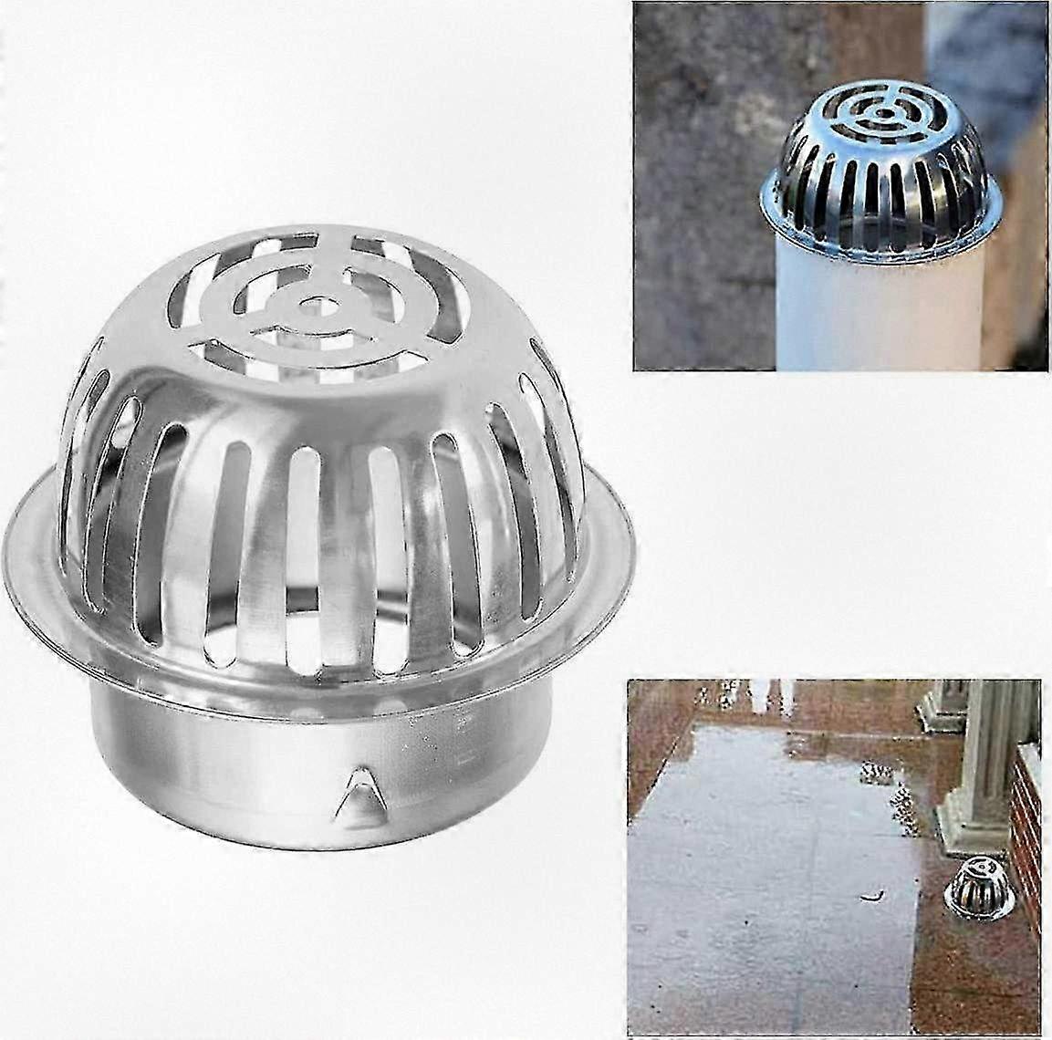 Stainless Steel Leaf Guards for Gutters - 100mm Gutter Leaf Protection - Prevent Blockages and Clogs in Your Gutters