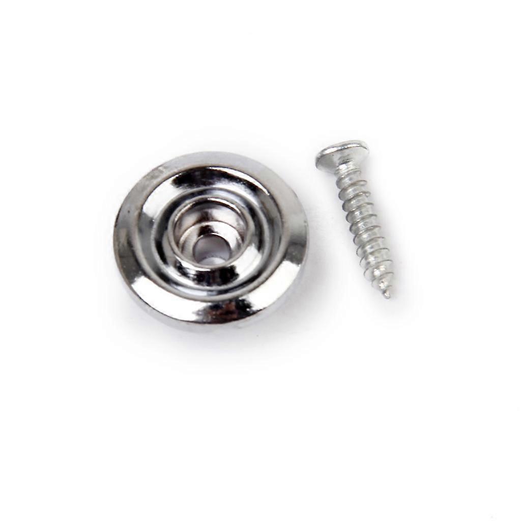 Chrome Bass Guitar String Tree Retainer Screw 6.6mm