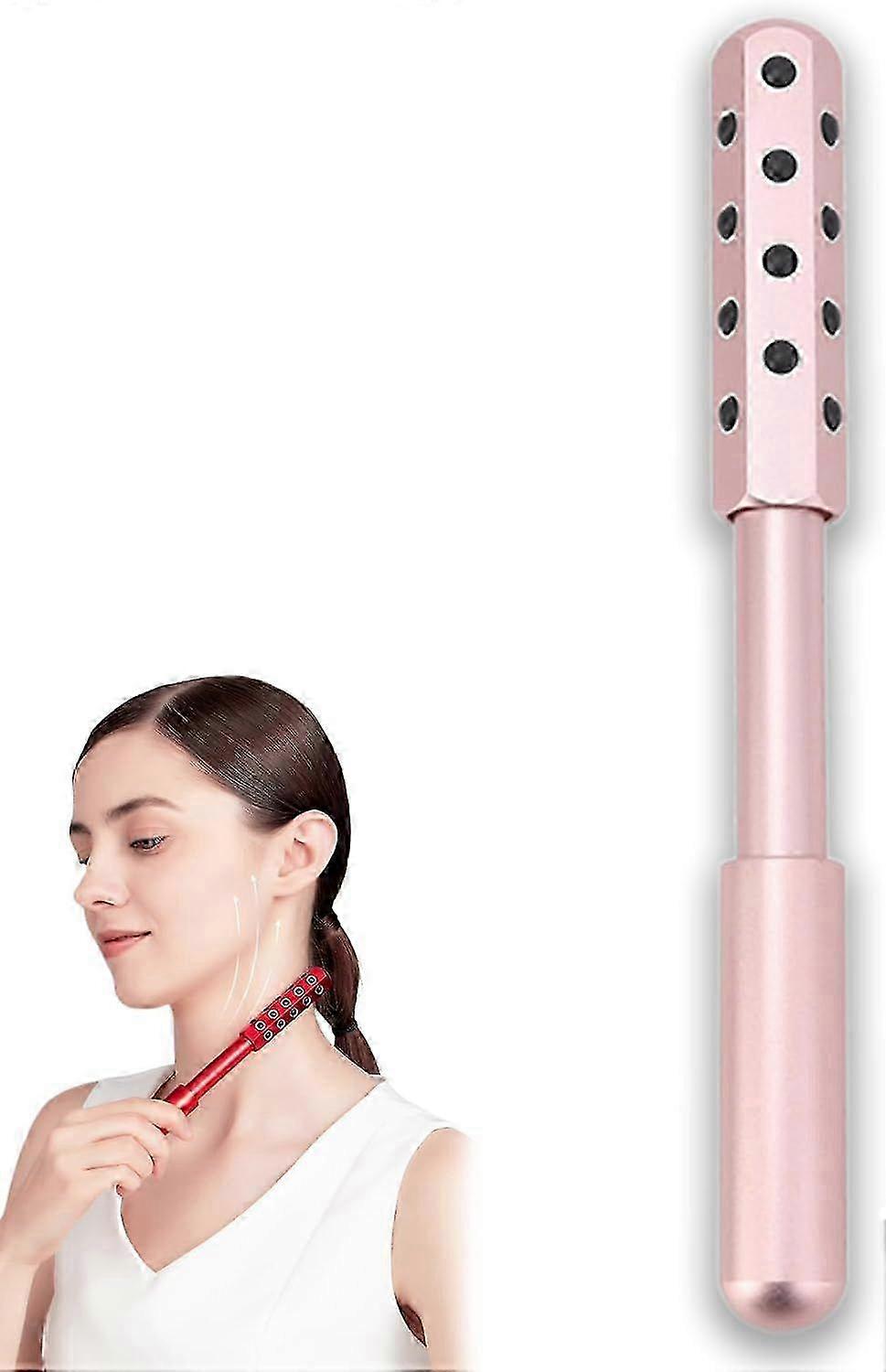 Glow Sculpt Beauty Roller, Uplift Face Roller, Lifts And Firms Skin In Minutes, 30 Germanium Stone Uplifting Face Beauty Massage Tool For Face, Eye