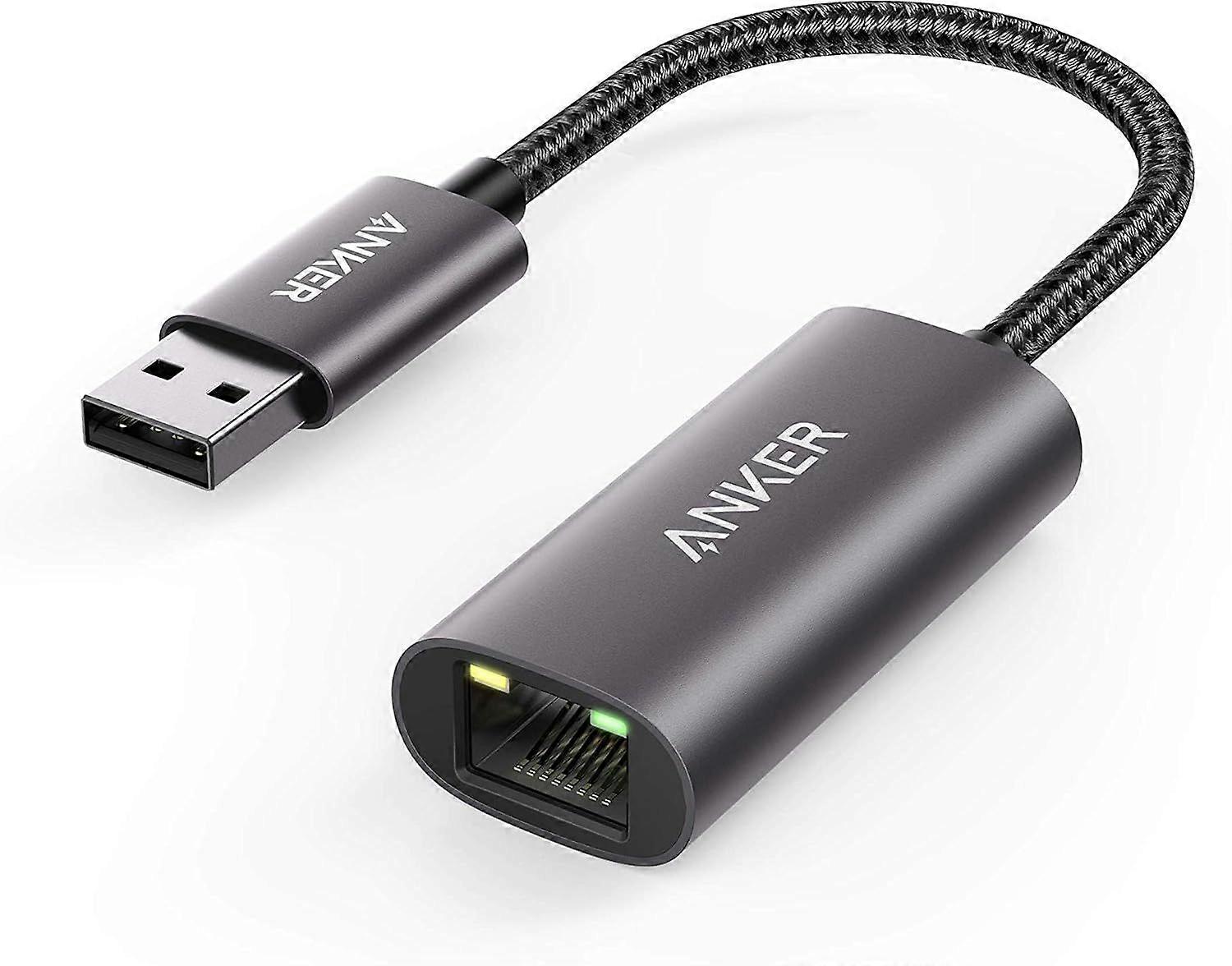 2025 Neuestes Modell USB-zu-Ethernet-Adapter, 1000 Mbit/s Ethernet-Adapter mit USB