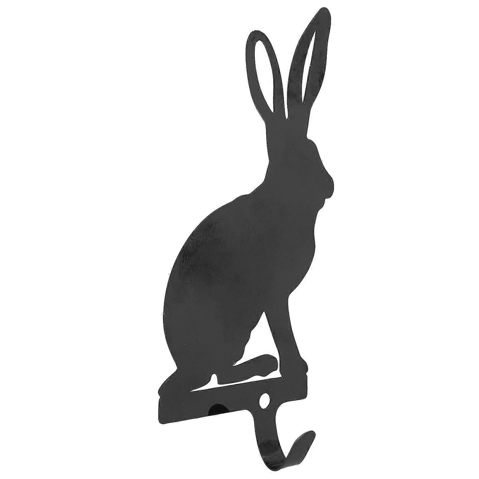 Stylish Rabbit Wall Hooks, Space-efficient Design for Living Room and Bath, Smooth Texture