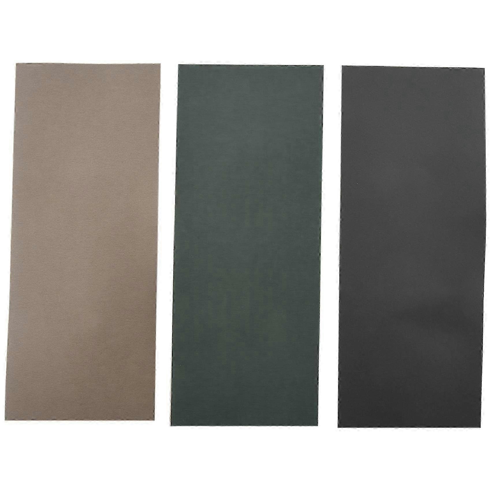 9 stk 3000/5000/7000 korn vått tørt sandpapir sortiment for gips, 9x3,6 tommer