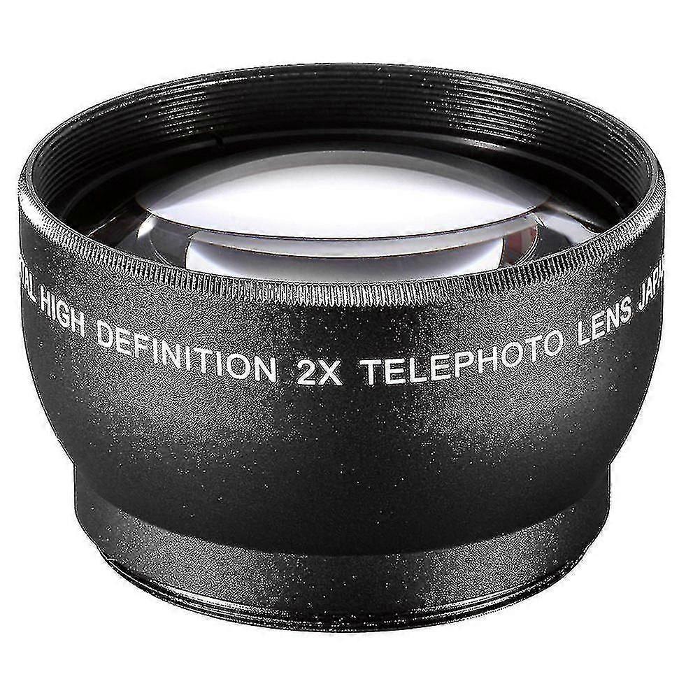 Teleconvertor de obiectiv teleobiectiv 55mm 2X pentru 18-55mm