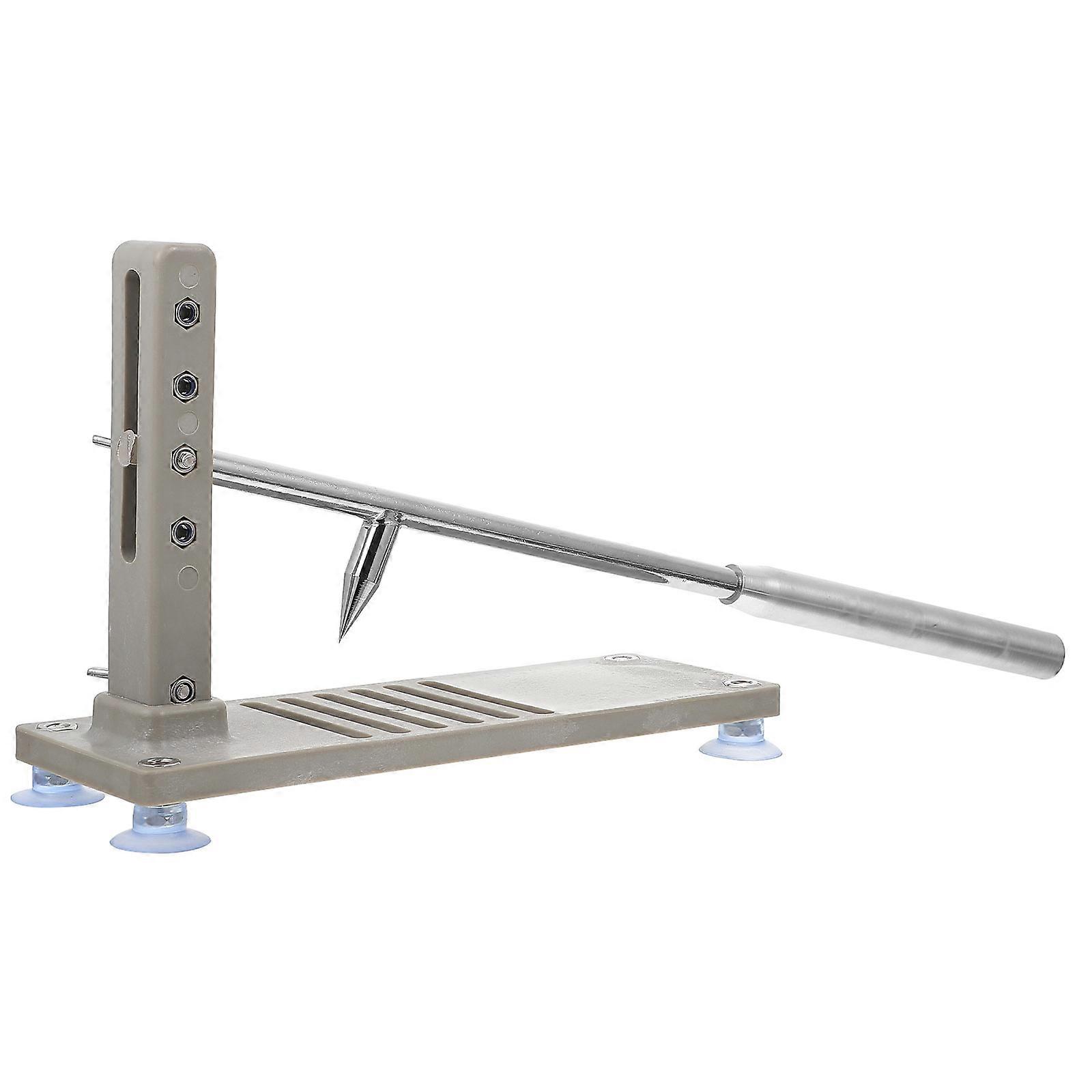 Adjustable with Ergonomic Handle for Kitchen Use Made of Iron and PP Light Grey