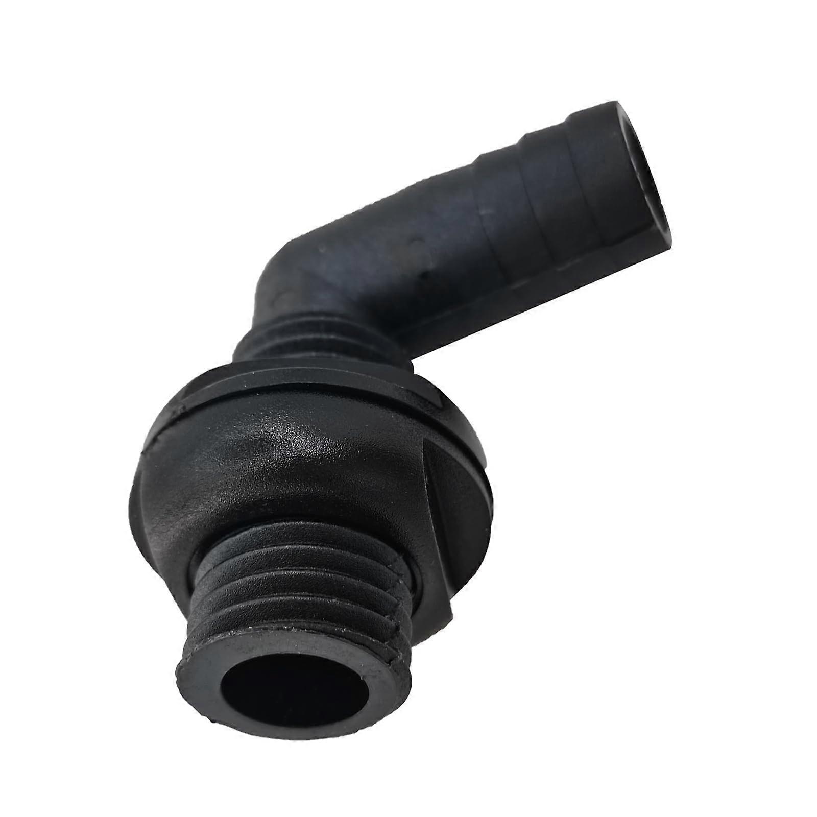 90° angled through screw fitting drain outlet anticorrosion suitable for marine yacht