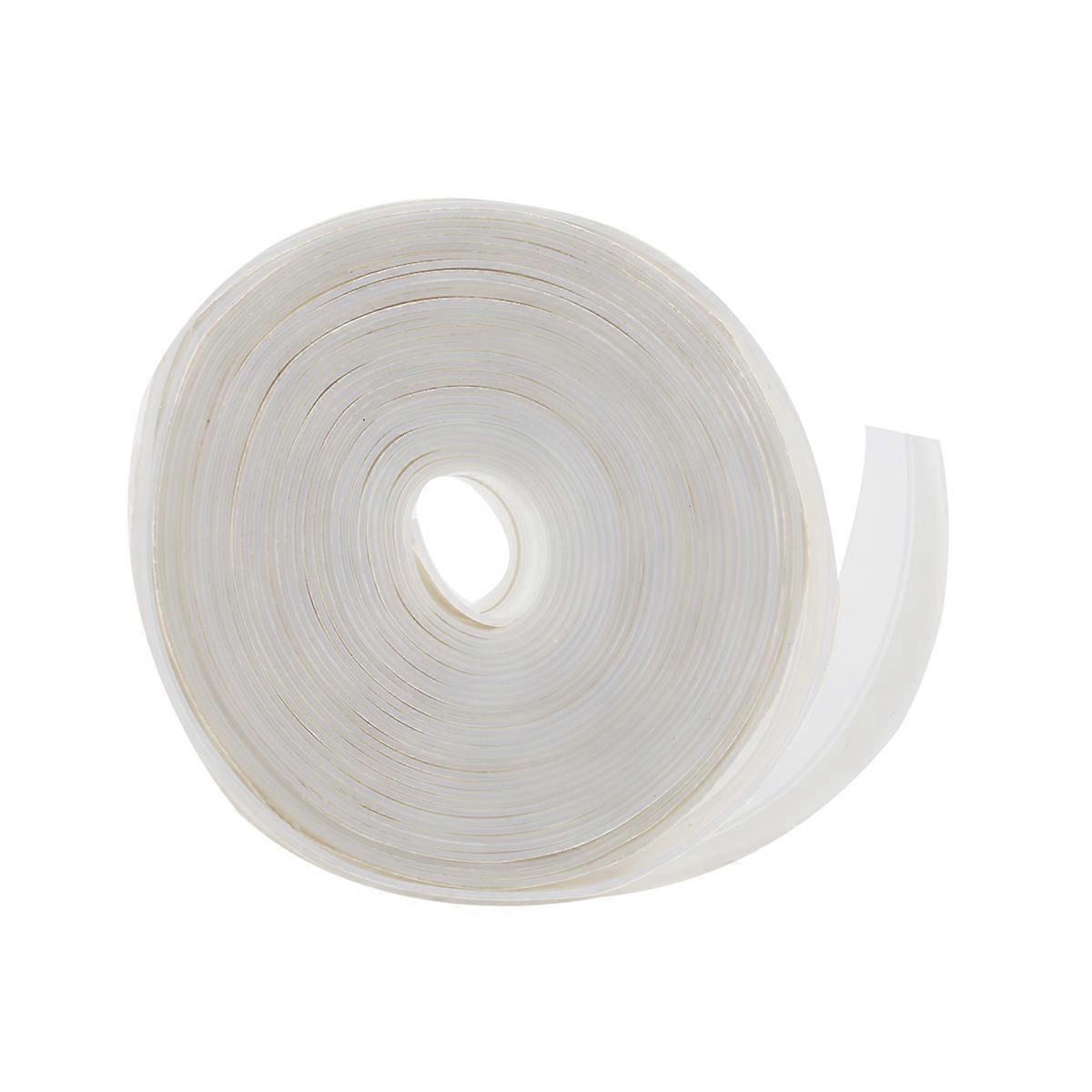 Window Waterproof Sealing Roll Sealing Strip Doors Windows Sound Insulation Waterproof 5m x 3.5cm Translucent Simple Design 1 Roll