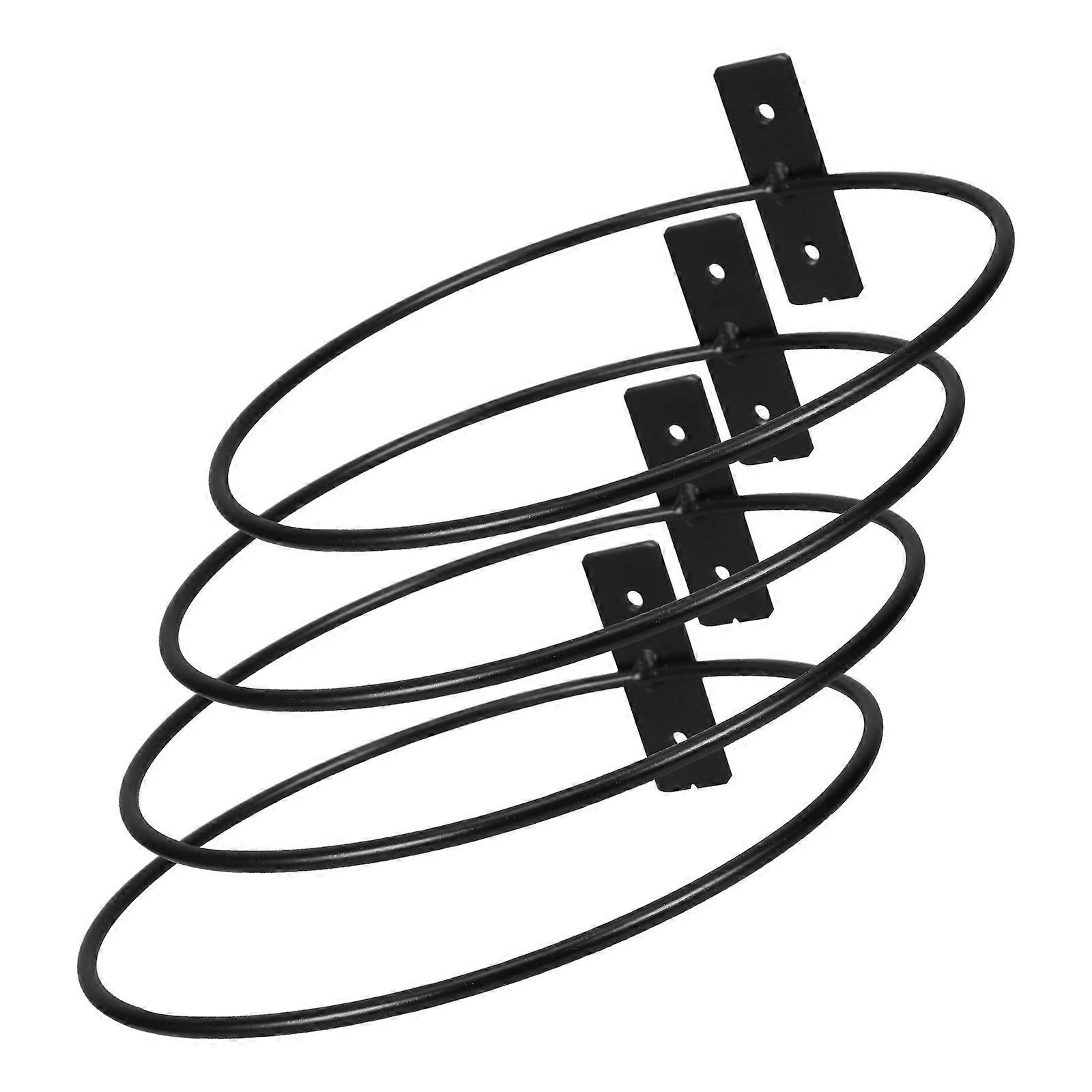 Here's a refined and appealing product description for your **4pcs Metal Wall Mounted Planter Holder**:
### 🌿 4 Pack Metal Wall Mounted Planter