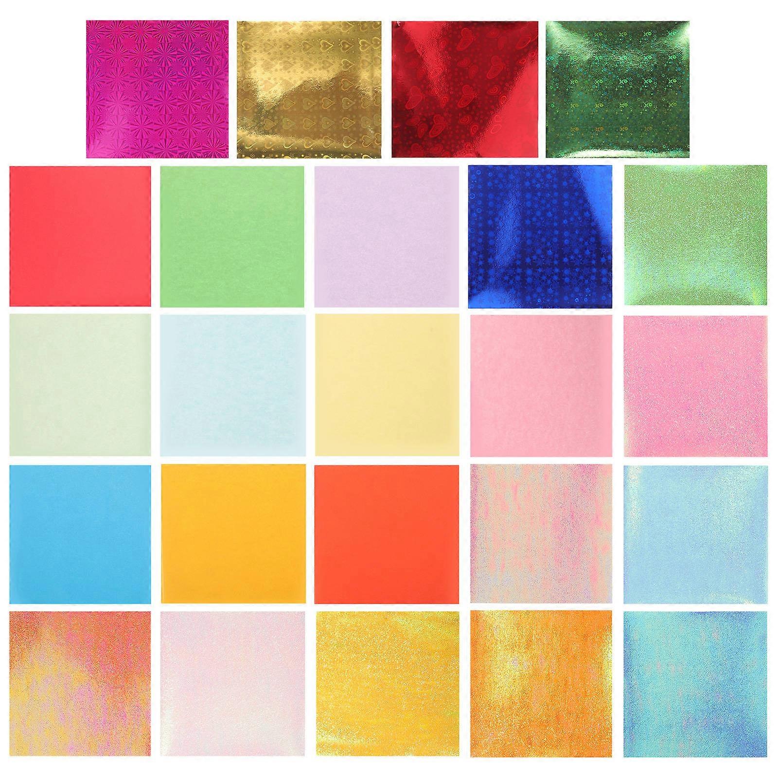 a refined and engaging product description based on your input:
**200pcs Decorative Folding Papers DIY Craft Paper Set for Arts, Handicrafts &