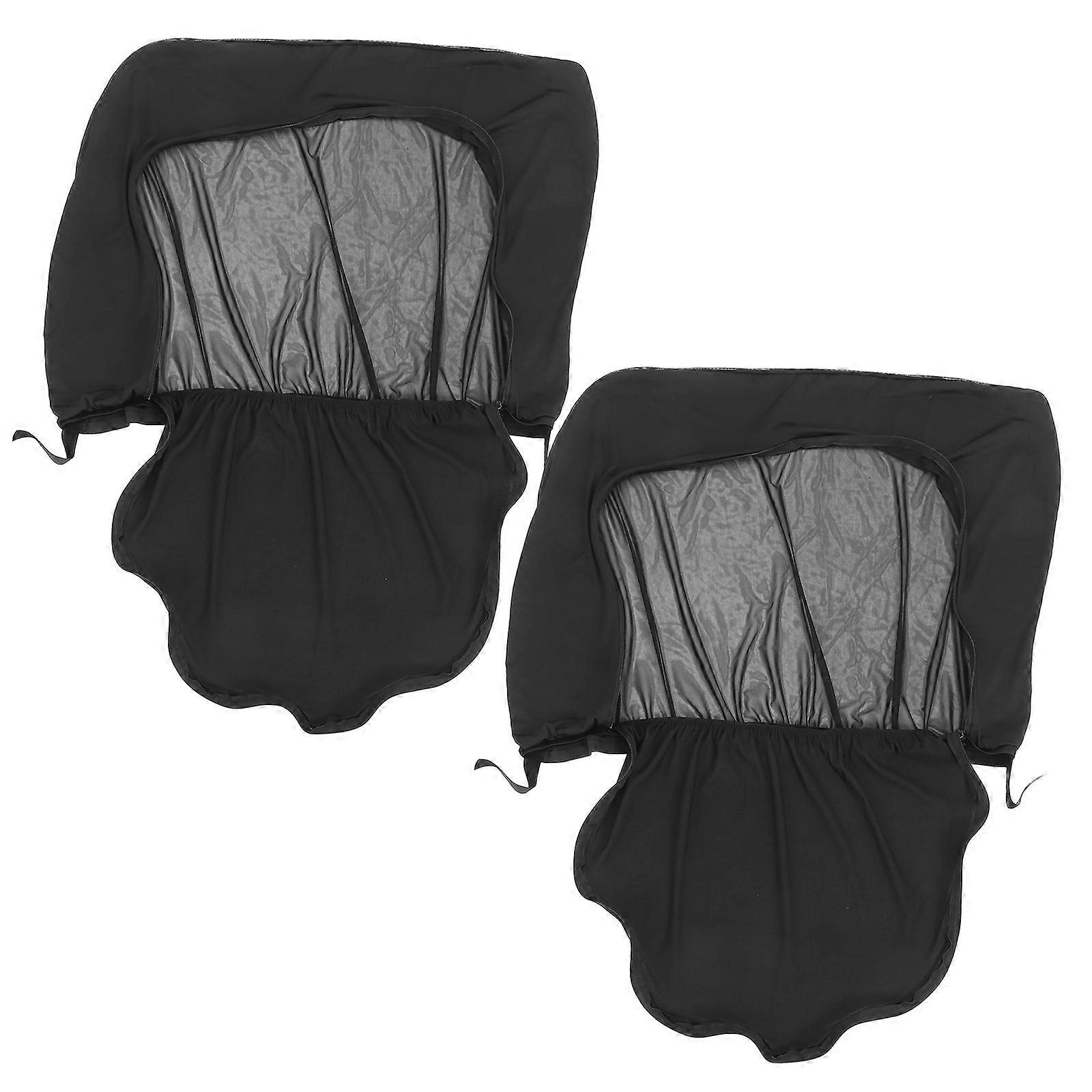 Breathable Car Mesh Window Shade with UV Protection for Pets Lightweight Sunshade for Air Circulation and Heat Reduction