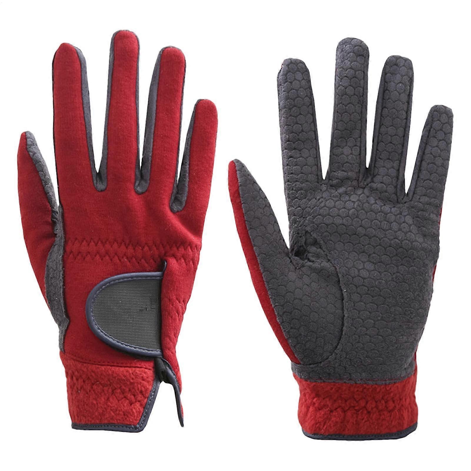 Winter Golf Gloves Men Winter Golf Gloves Cold Weather Performance On Any Course Long Lasting Grip Performance Red 8.5cm Men
