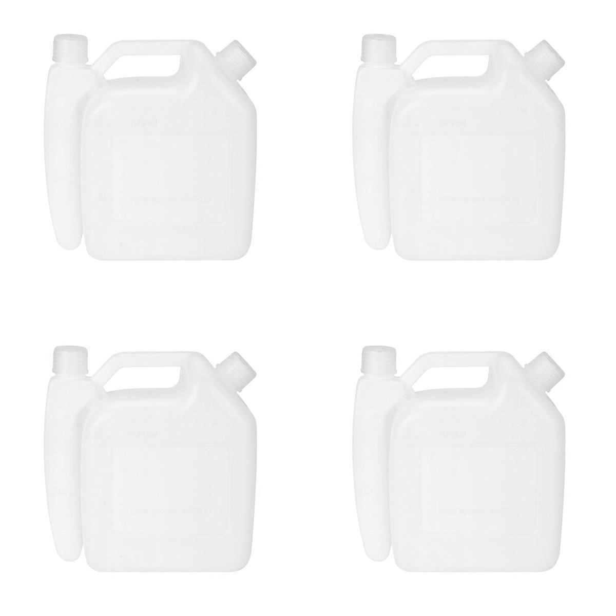 4X 1.5Litre 2 Stroke Fuel Mixing Bottle