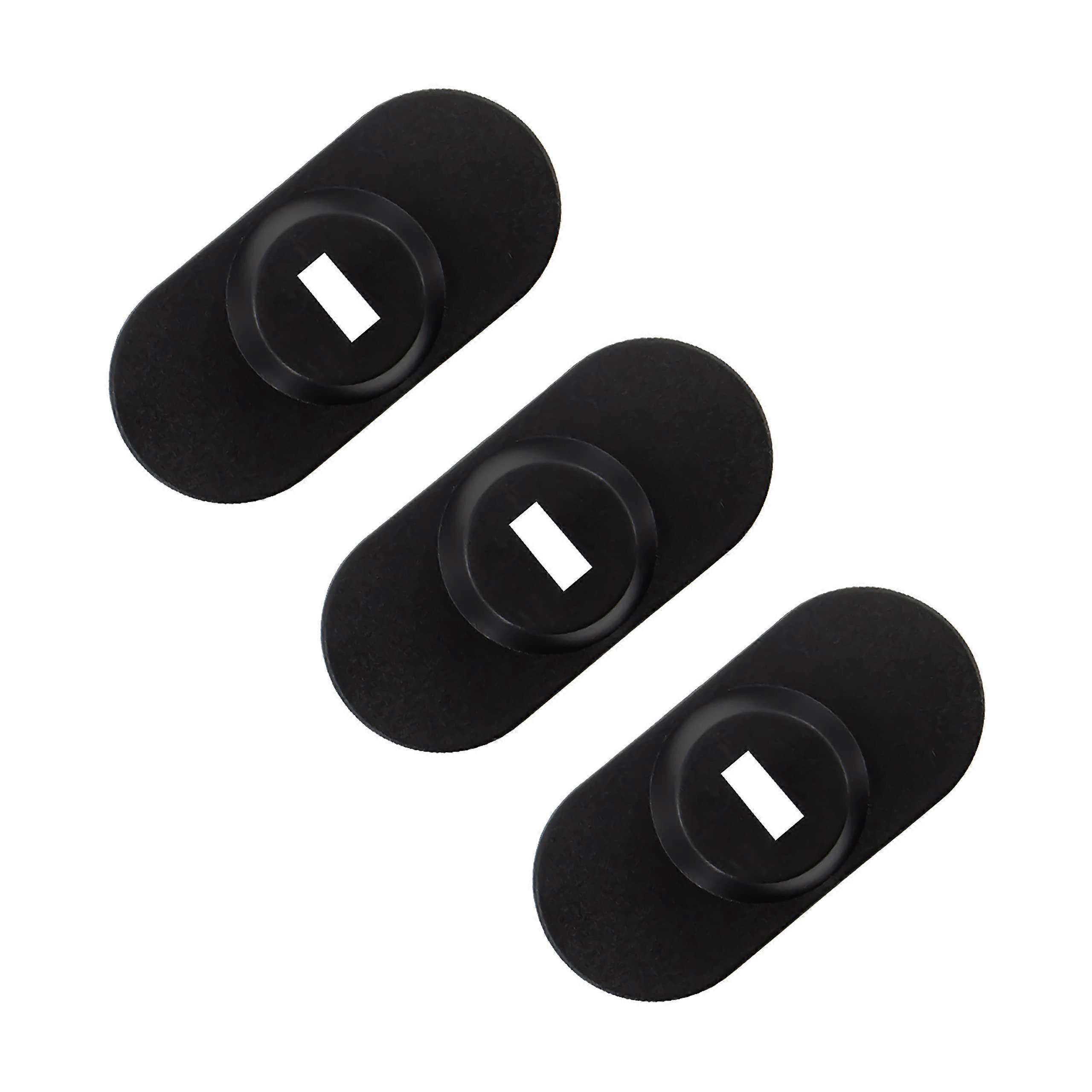 Combination Security Lock Cable for Notebook Laptop Pc Computer Screen LCD-(Black Plastic Adhesive Board x 3)