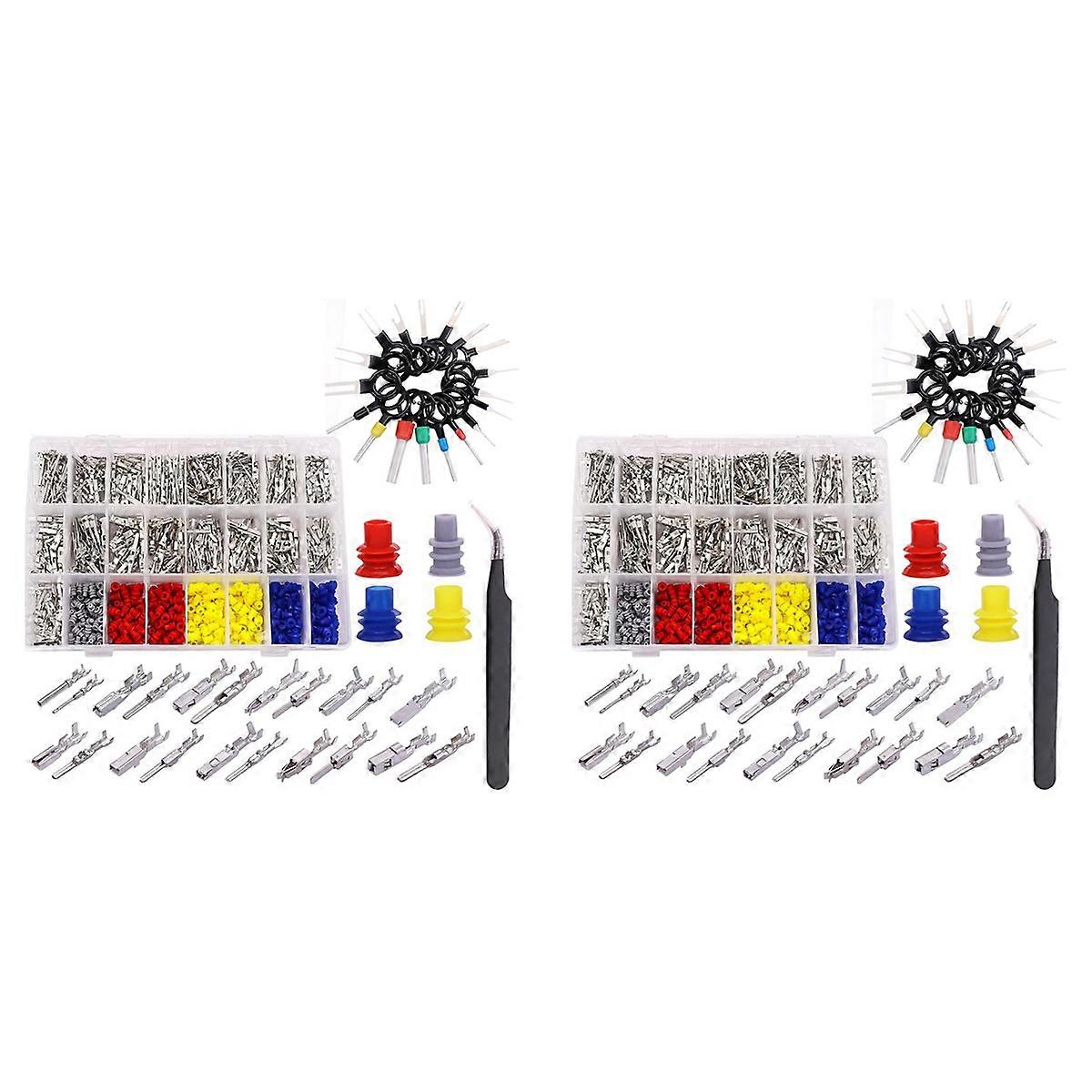 755Pcs Car Electrical Wire Terminal Pins Connector Kit