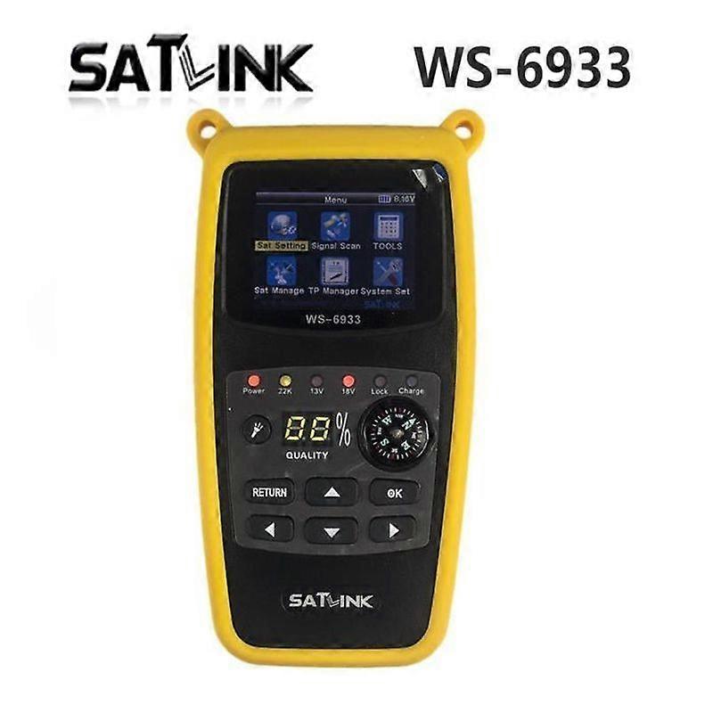 Satlink WS-6933 21 inch DVB-S2 FTA C LCD MonitorKU Band 6933 WS6933 Digital Satellite Finder Meter