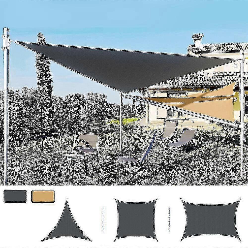شراع مظلل مقاوم للماء شديد التحمل للحدائق والمدرجات ، يوفر حماية من الأشعة فوق البنفسجية بنسبة 99٪ للواقي الشمسي والراحة في الهواء الطلق