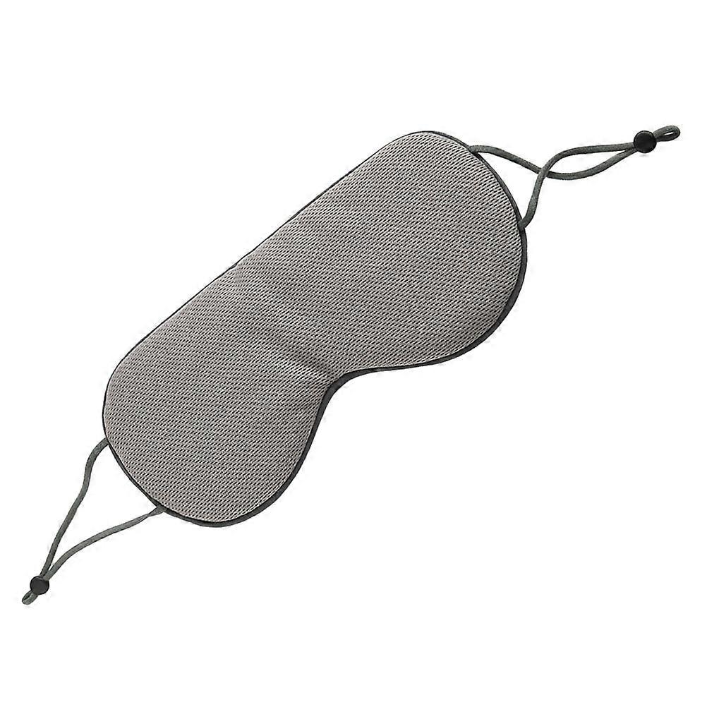 Silk Eye Mask for Women Men | Adjustable Shading Sleep Mask | Lightweight Breathable Design with Warm & | Dark Grey Light Grey
