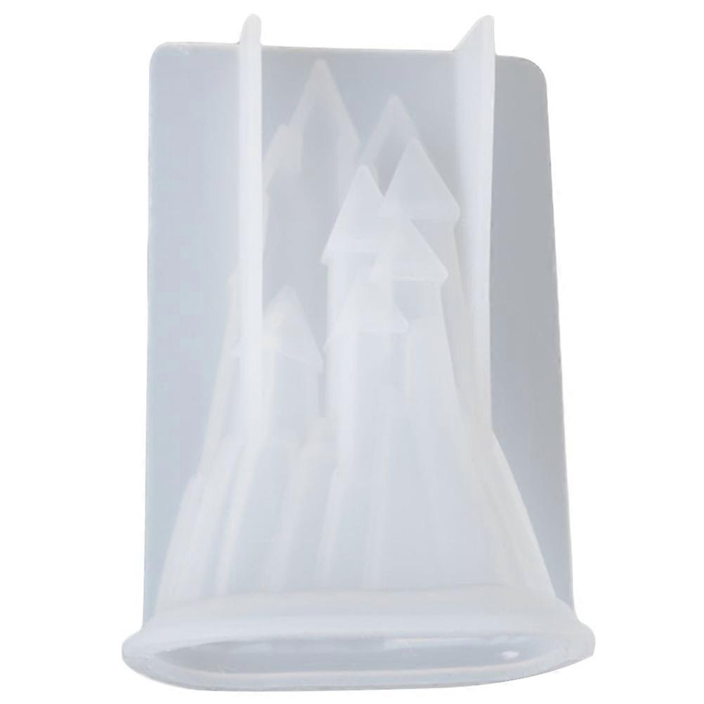 Creative DIY Castle Silicone Mold for Crystal Epoxy Jewelry Making – Flexible, High Transparency, Easy to Use and Casting Tool