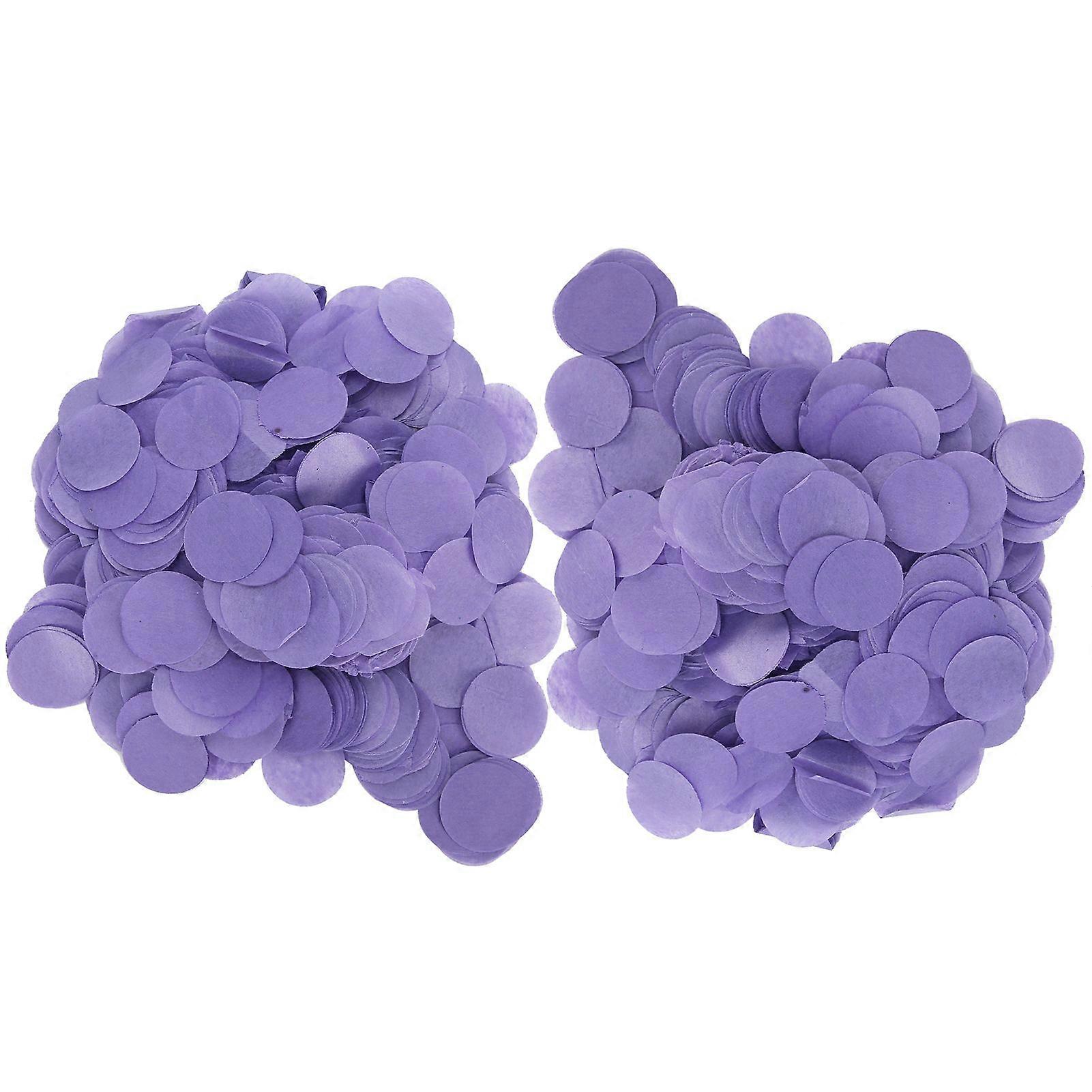 2025 Latest Model 2Bag Round Paper Confetti 2.5cm Birthday Party Festival