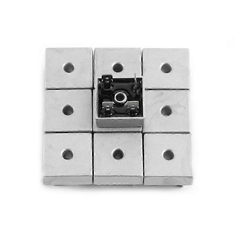 10pcs 50A 1000V High Power Metal Case Single Phase Diode Bridge Rectifiers