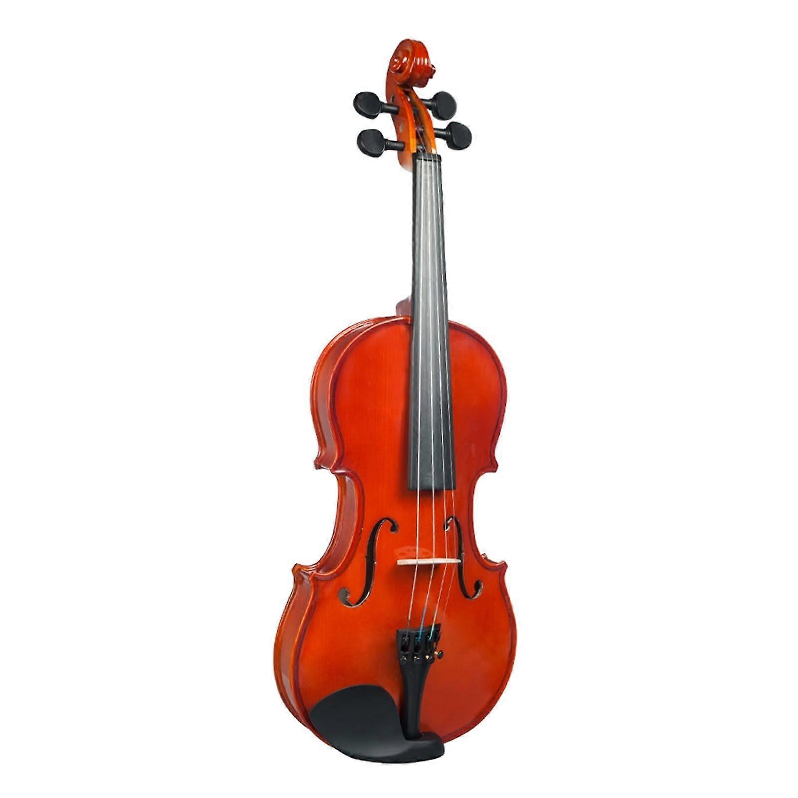 Violin Set 4/4 Natural Color Violin String Instrument Acoustic Violin with Case Music Instrument Accessories