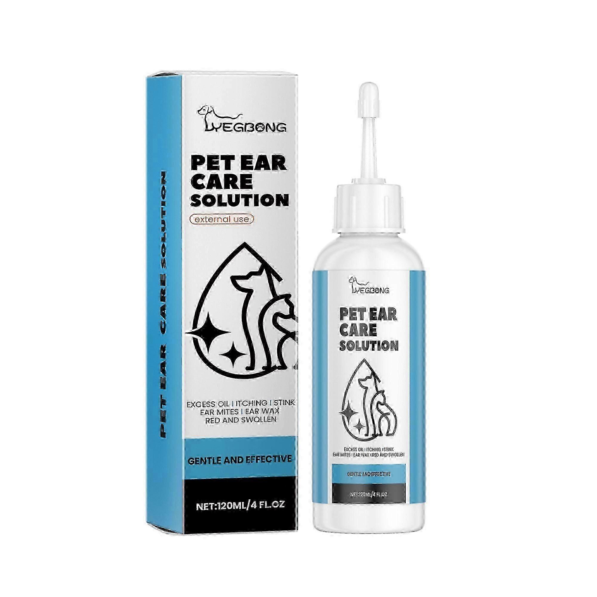 Yegbong Cat and Dog Ear Washing Universal Gentle Cleansing Ears for Cat and Dogs