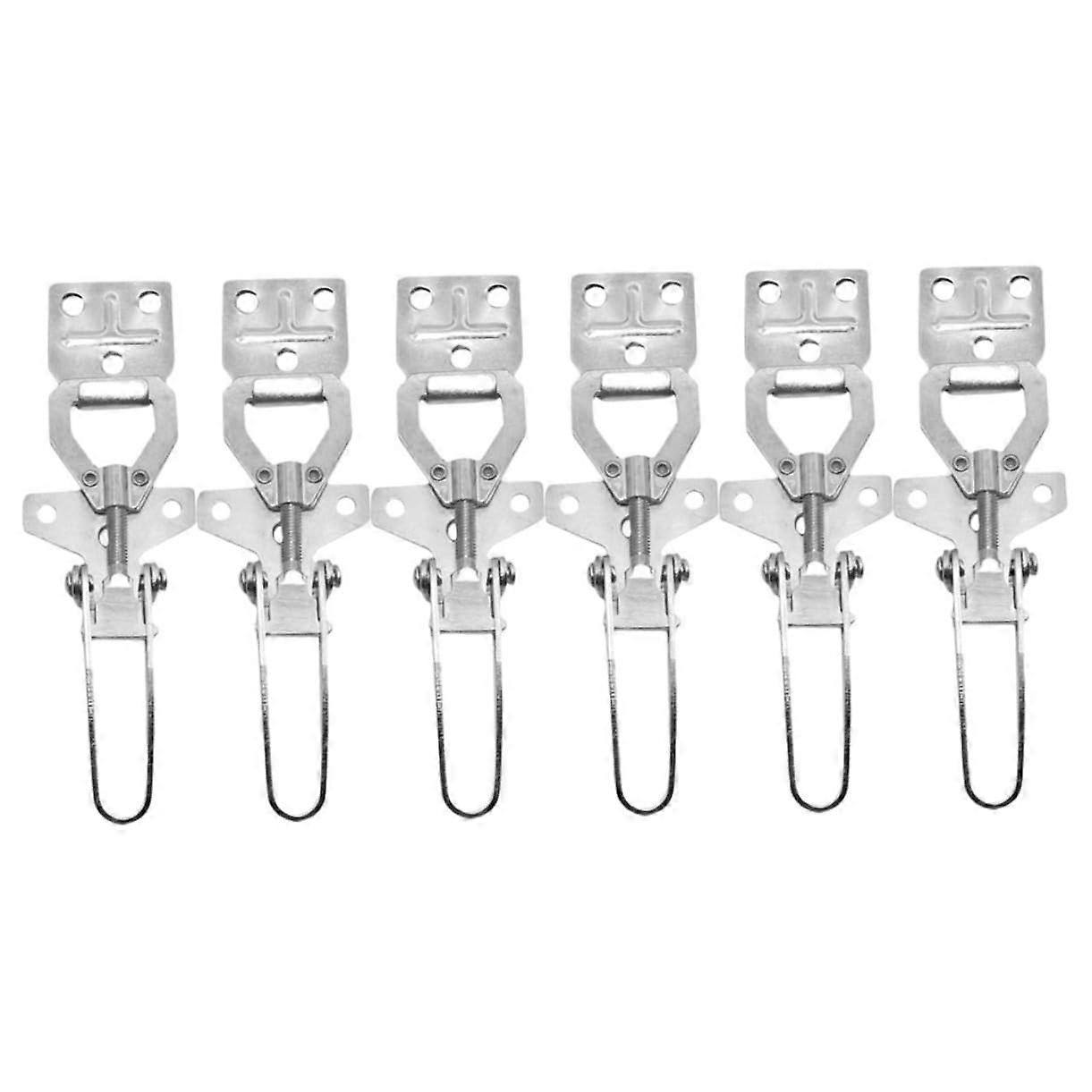 Beehive Connecting Latches Pack of 6 Heavy-Duty Buckle and Pull Latch Beekeeping Accessories for Beehive Equipment